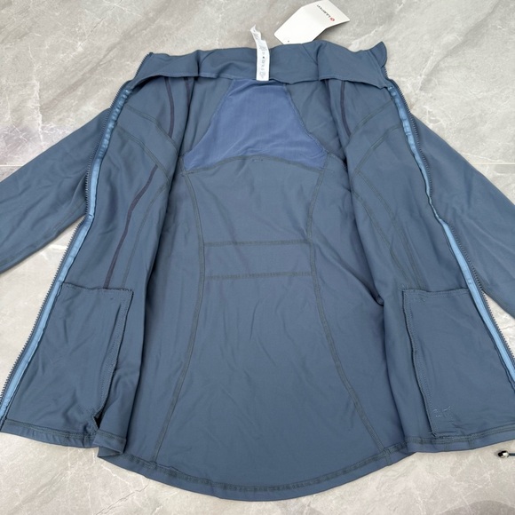 Women’s Define Zipper Jacket Ambika Collection Spandex Form Fitting Yoga Size 8 - Picture 9 of 16